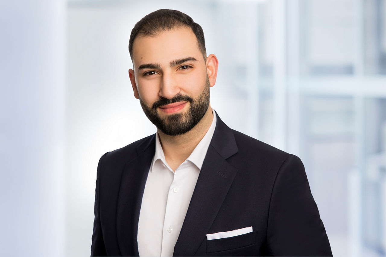 Portrait zeigt Mahir Demir, Consultant der Abteilung IPF