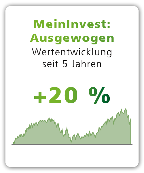 MeinInvest Ausgewogen Wertentwicklung
