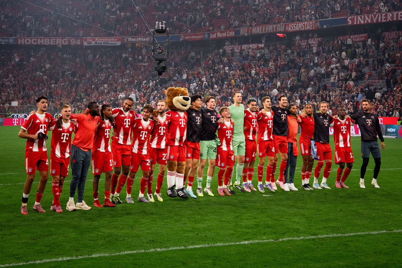 Herrenmannschaft des FC Bayern München