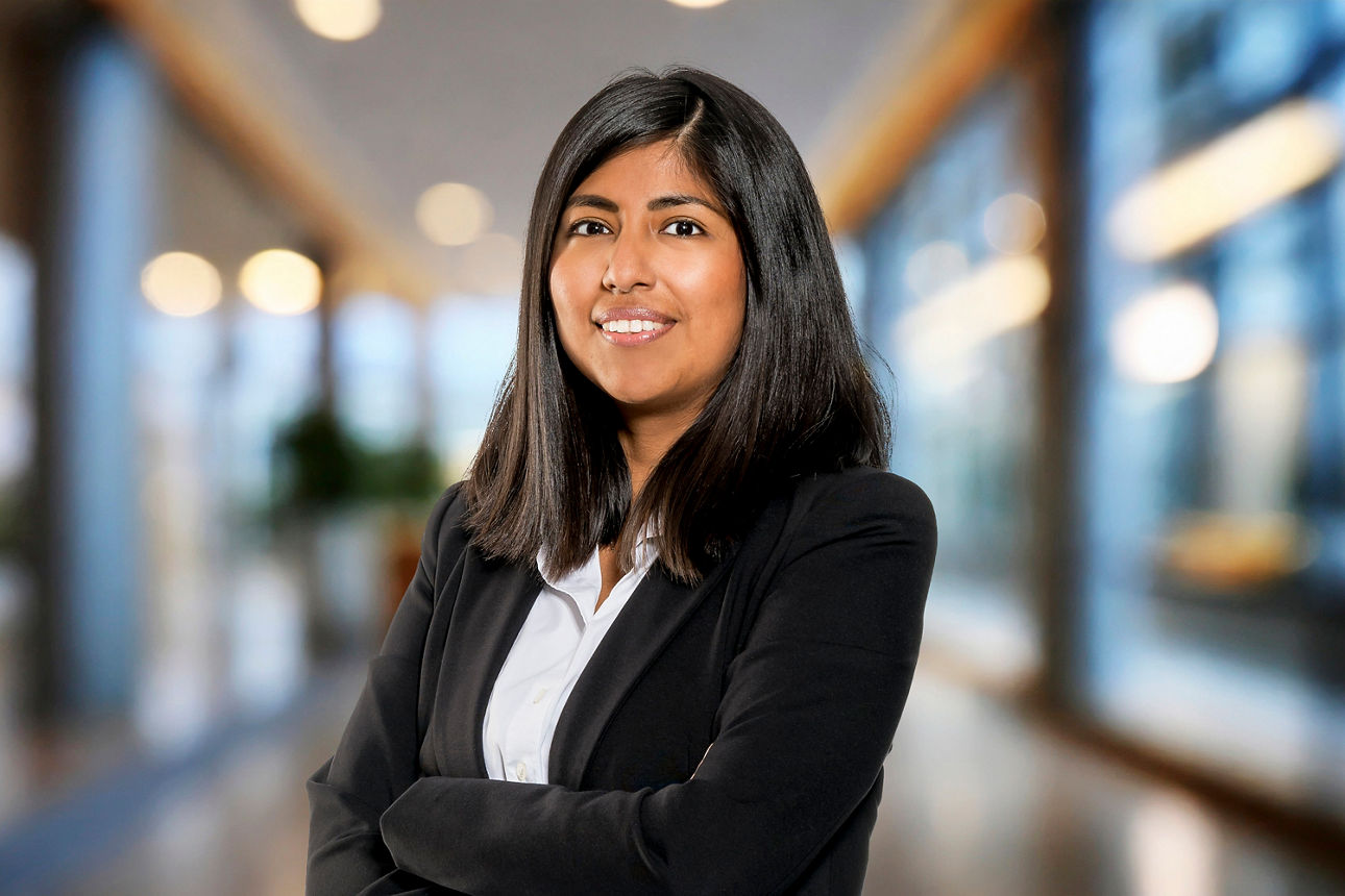 Bild von Mitarbeiterin Maria Bergmann, Unternehmenskommunikation