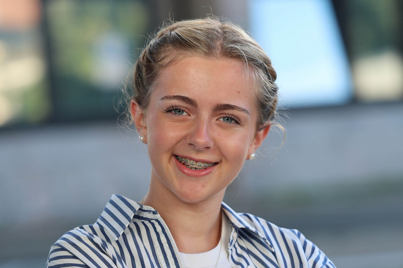 Portraitbild unserer Azubine Marie-Sophie Trebuss 