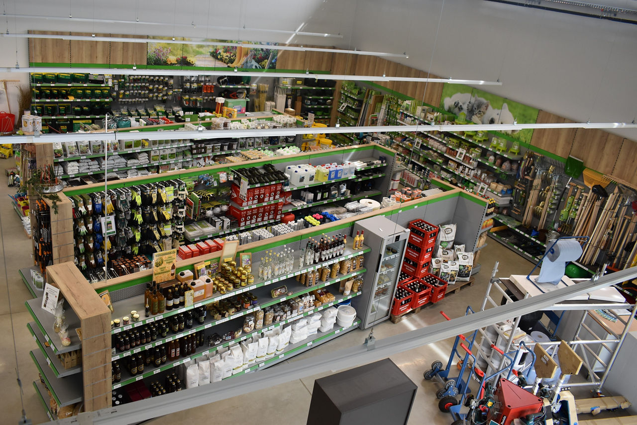 Das Marktsortiment im Markt im Lagerhaus in Neumarkt-St. Veit