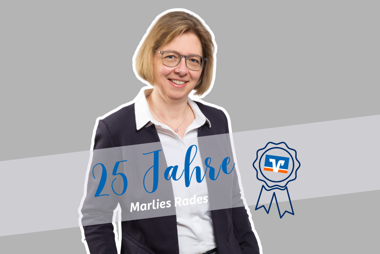 25-jähriges Jubiläum Marlies Rades