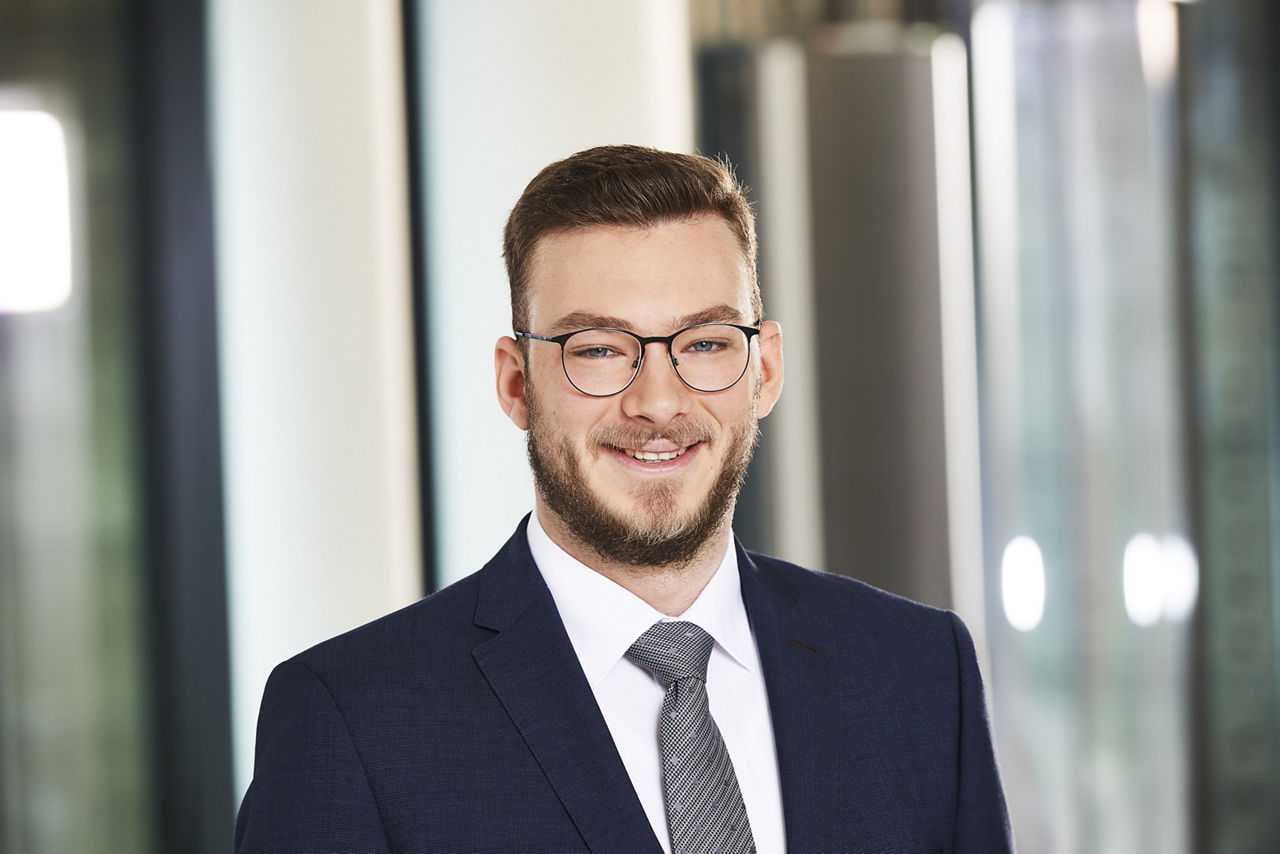 Portrait zeigt IMAXX-Mitarbeiter Lorenz Martin