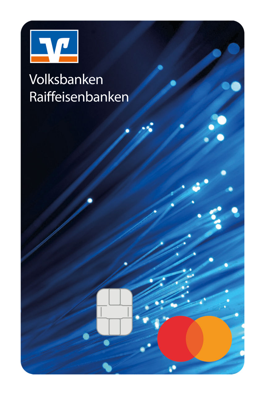 Kreditkartenabbildung Leuchtkraft von MasterCard