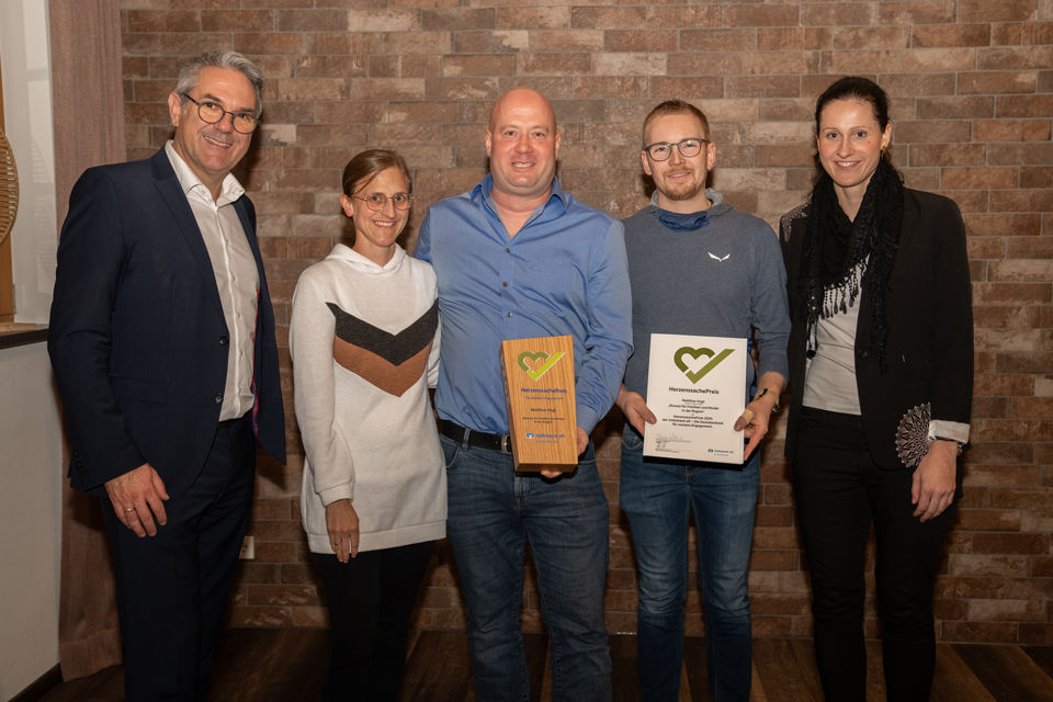 Gruppenbild mit Matthias Vogt 