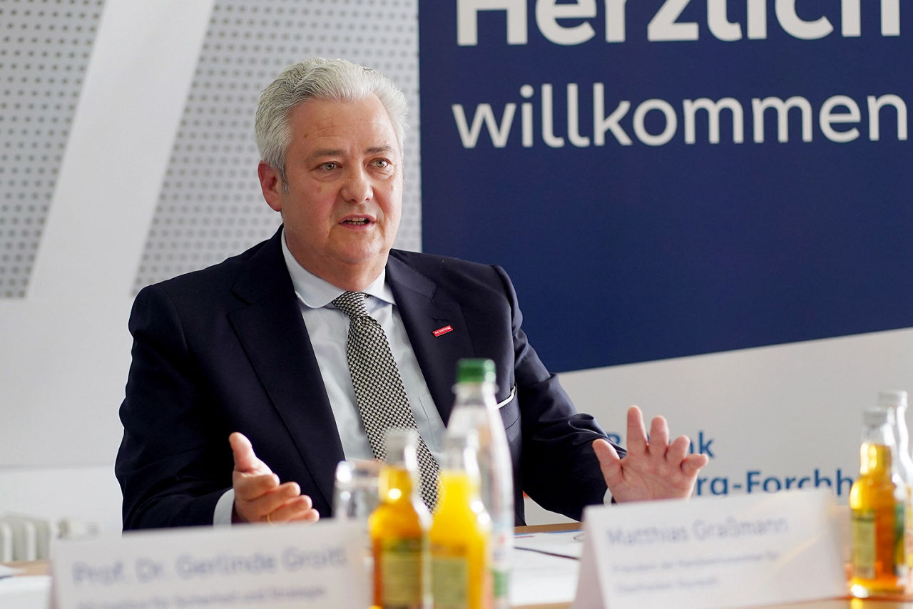 Matthias Graßmann, Präsident der Handwerkskammer für Oberfranken und Geschäftsführer der Scherbaum GmbH in Bamberg