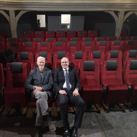 Spende an das Kino in der ehemaligen Baptistkirche