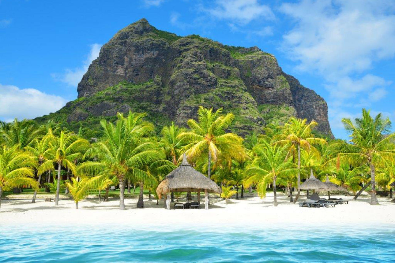 Ein malerisch auf einem Hügel gelegenes Schloss, umgeben von einem strahlend blauen Himmel, der seine historische Bedeutung u