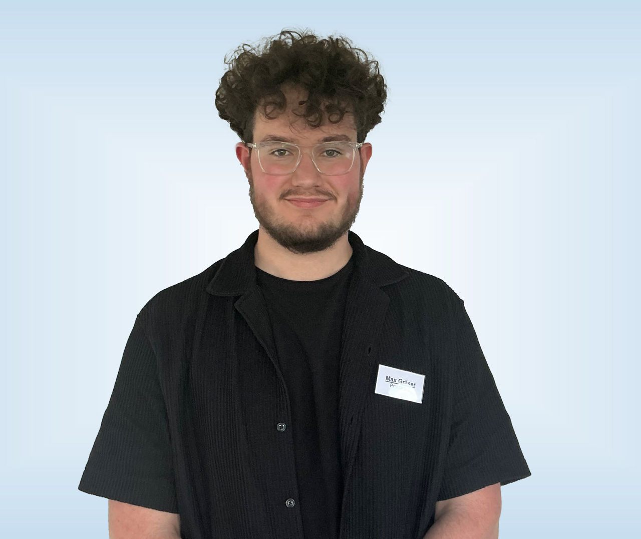 Praktikant Max Gräser