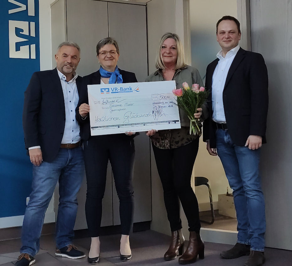 Susanne Maier gewinnt 500€