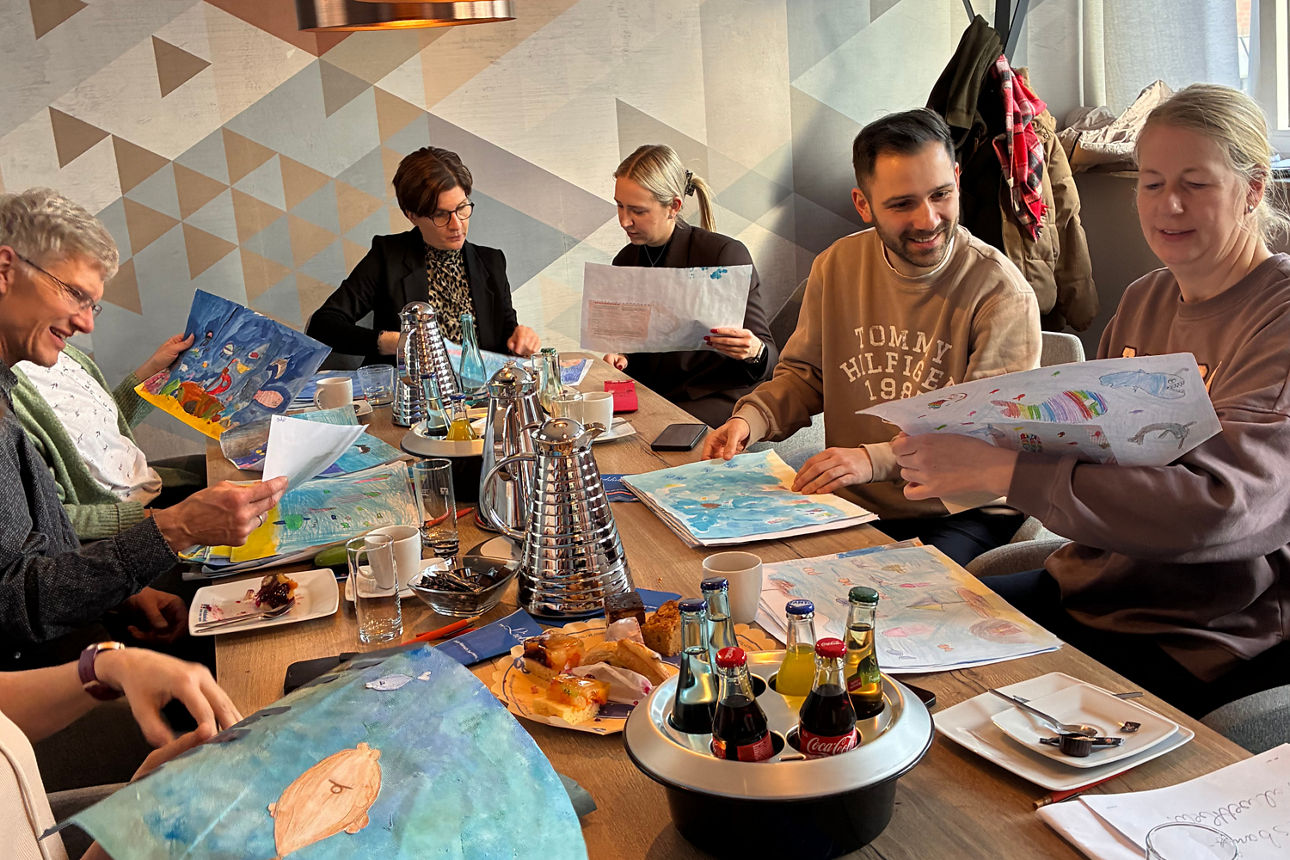 Ein Gruppenfoto der Veranstaltung Meer erleben