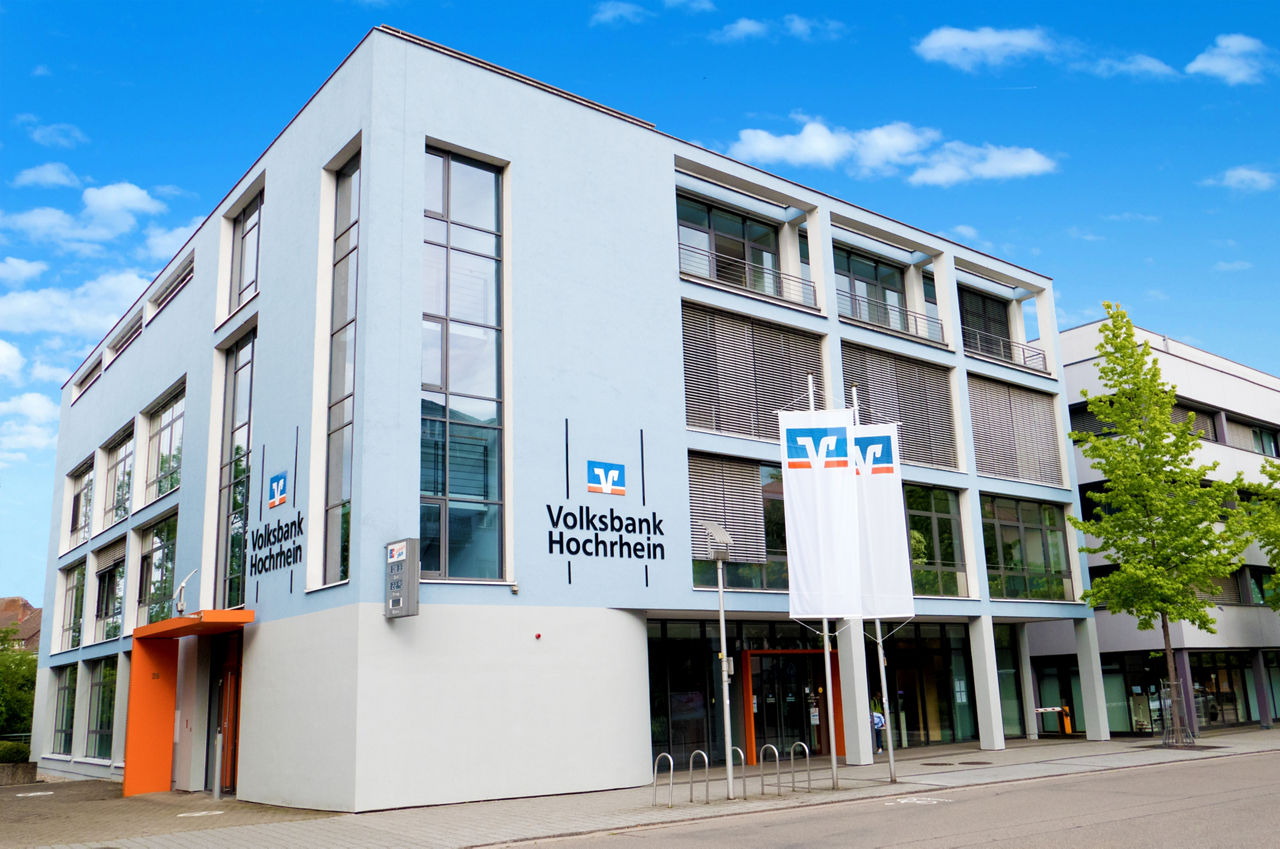 Außenansicht der Geschäftsstelle Waldshut