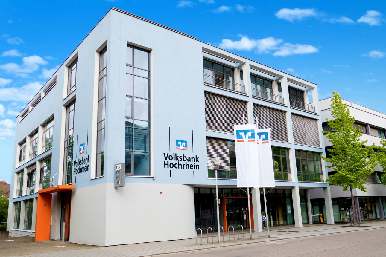Außenansicht der Geschäftsstelle Waldshut
