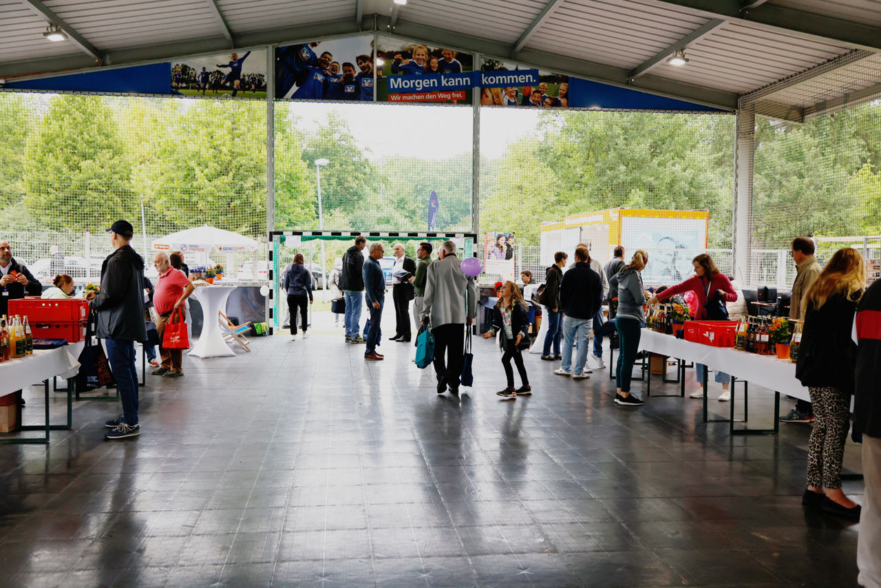 Bild von der Freilufthalle