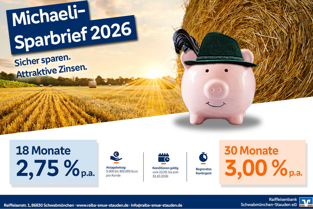Informationen zum Michaeli-Sparbrief
