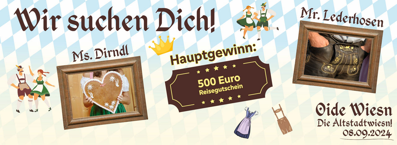 Der Countdown zur Oidn Wiesn 2024 – der Altstadtwiesn – läuft