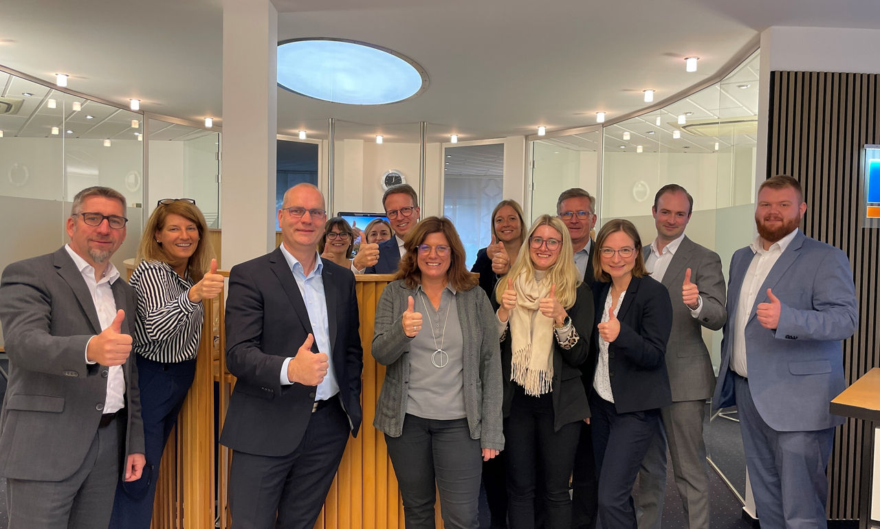 Gruppenbild unserer Mitarbeiter
