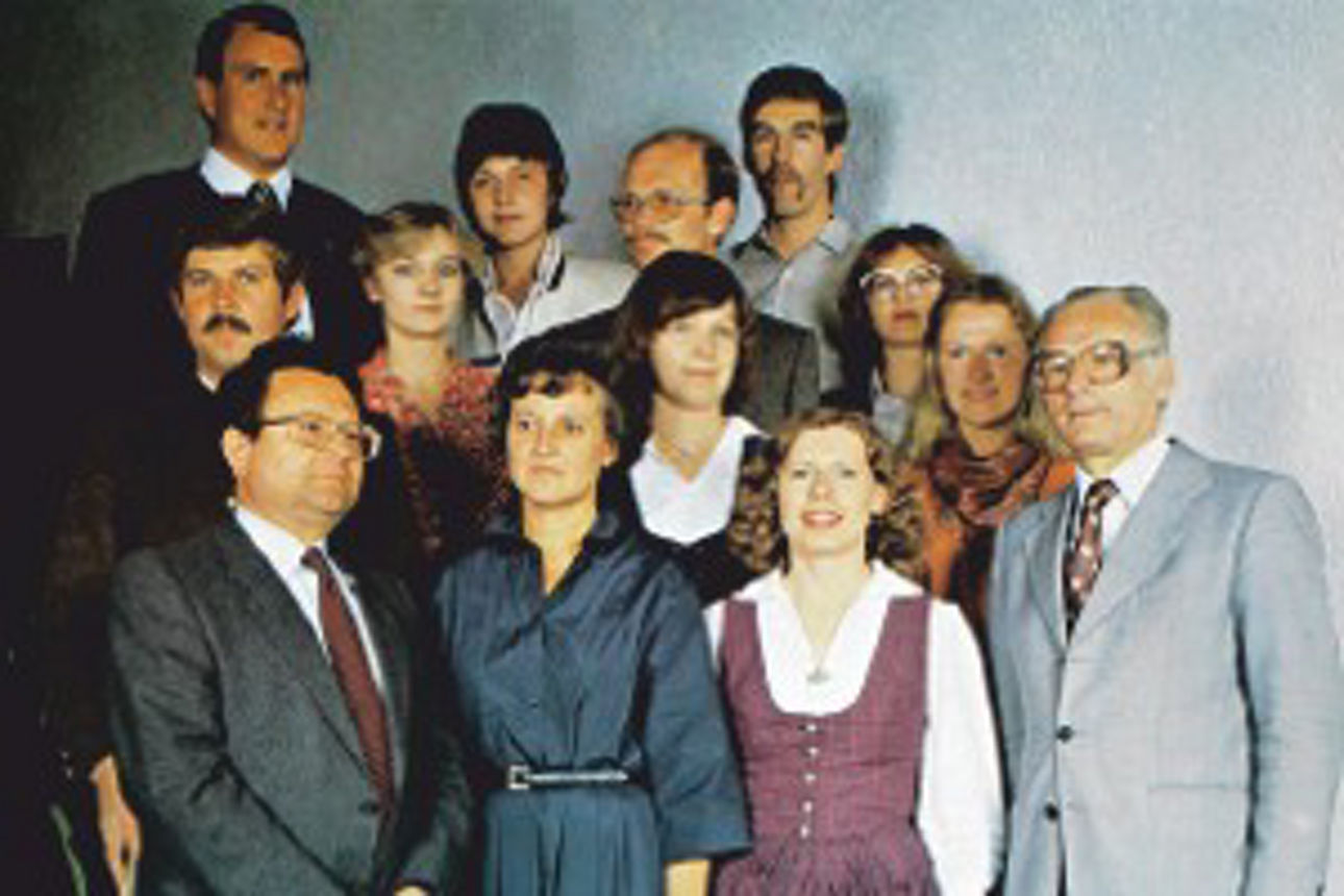Mitarbeiter 1980