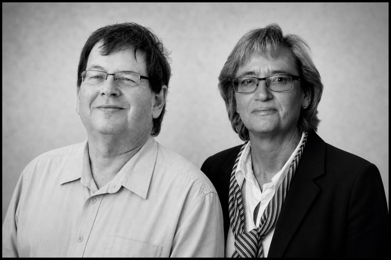  Foto: Gedenken an die verstorbenen aktiven Mitarbeiter – Jürgen Abstreite und Cornelia Schöfbeck 