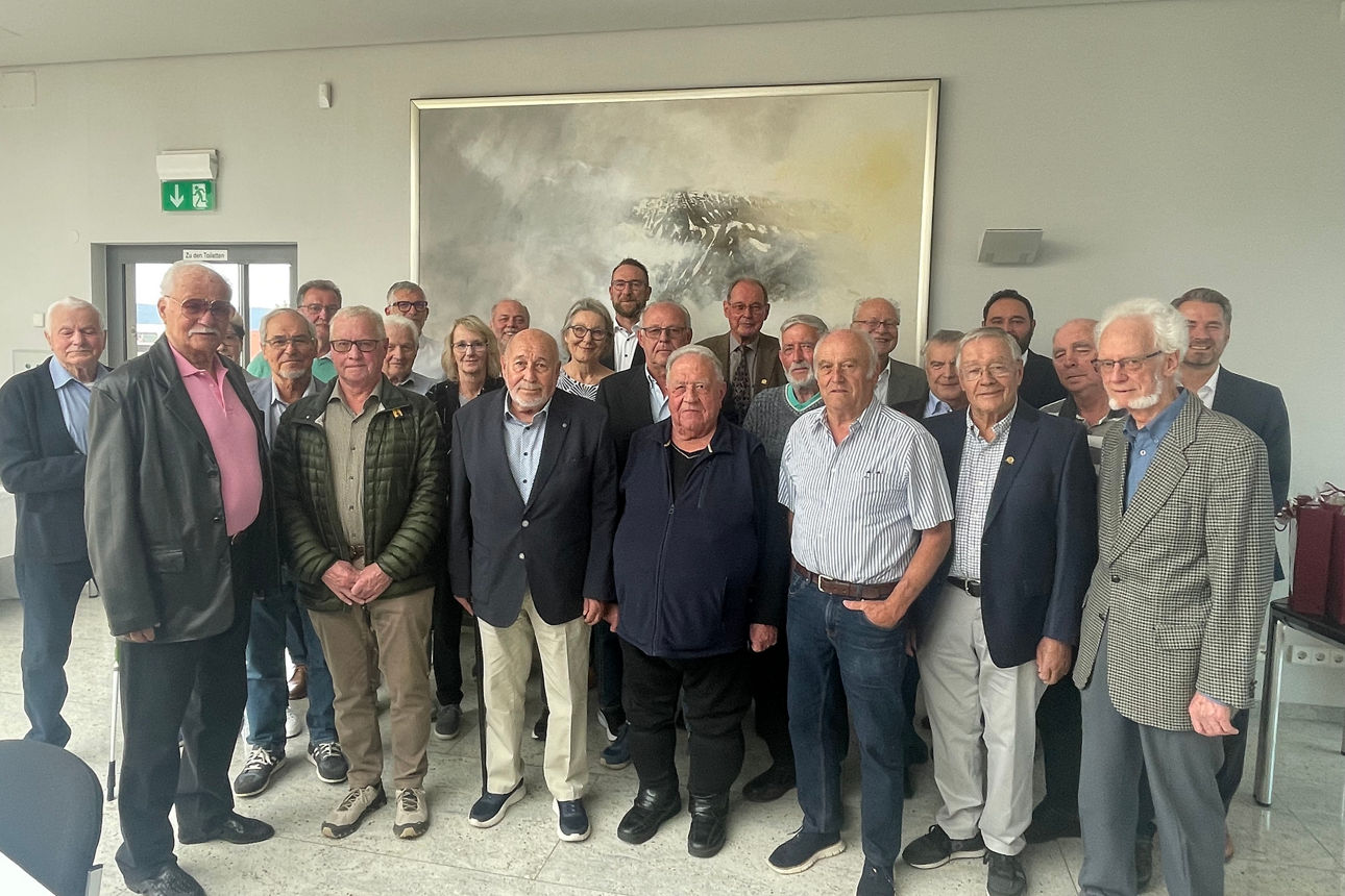 Mitgliederehrung in der Volksbank Trossingen