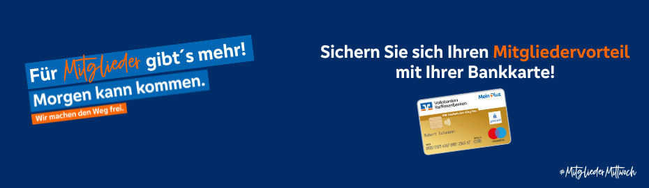Titelbild Mitgliedermittwoch mit Goldener Bankkarte