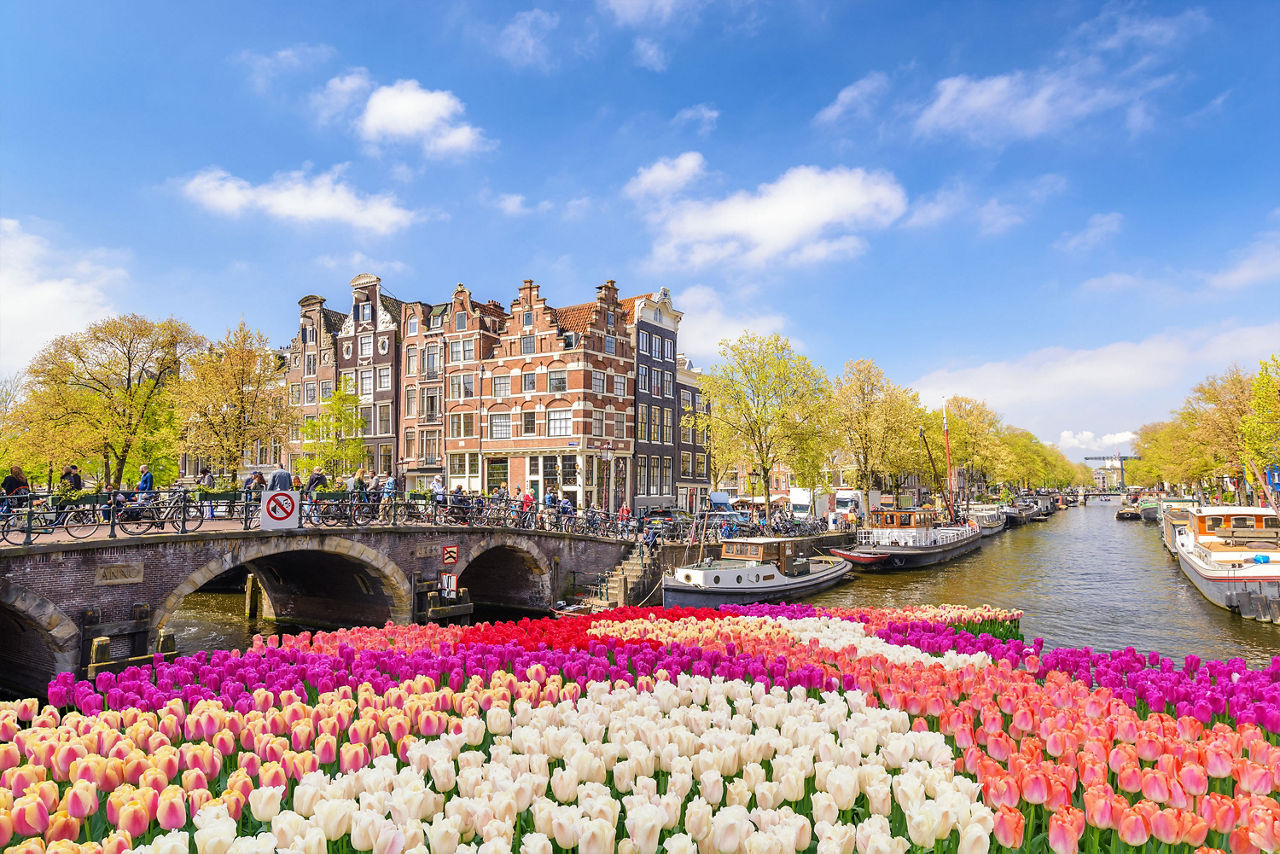 Blick auf Amsterdam