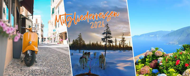 Bildausschnitte unseren Mitgliederreisen