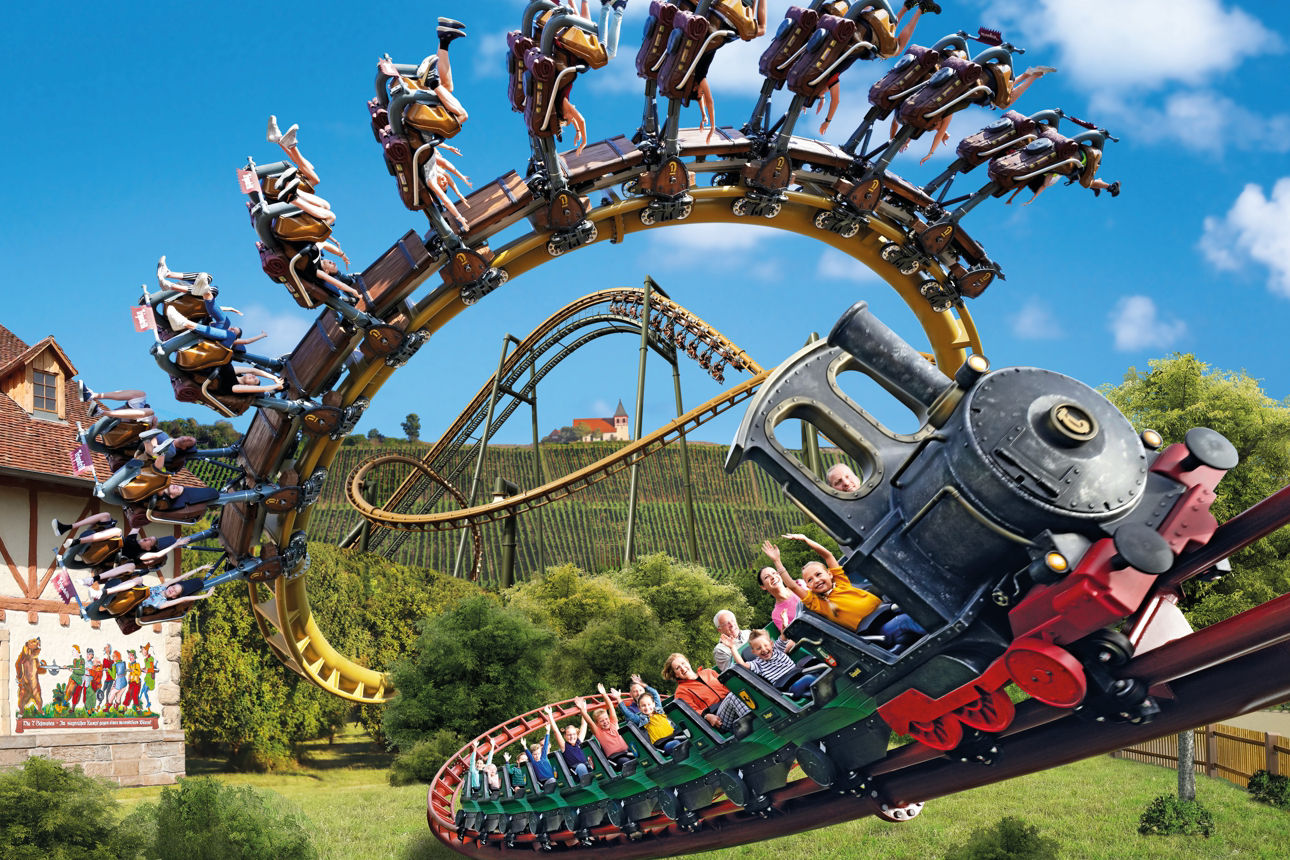 Achterbahnen Erlebnispark Tripsdrill