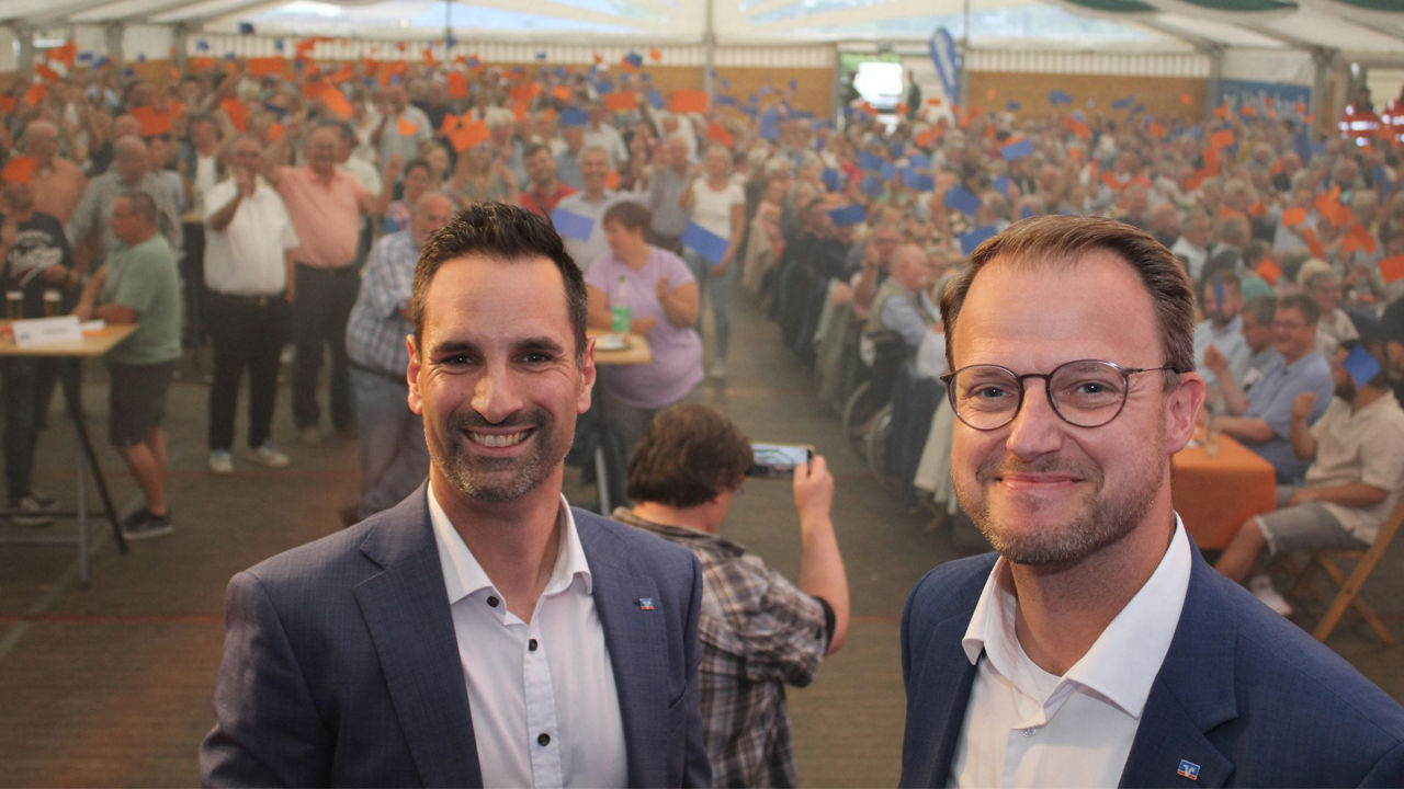Unsere Vorstände Peter Schau und Michael Pohlmann