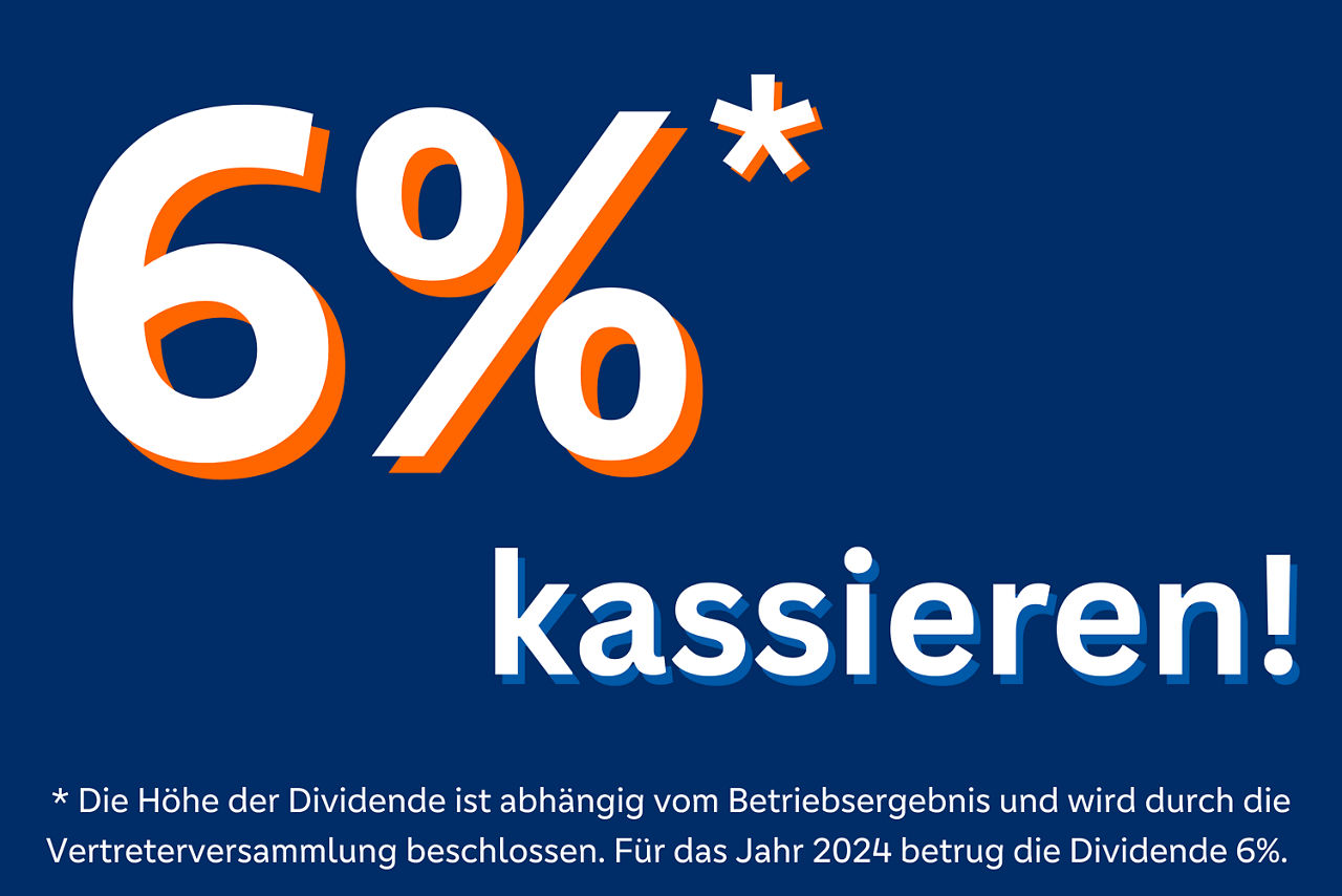 Mitgliedschaft: 6% kassieren