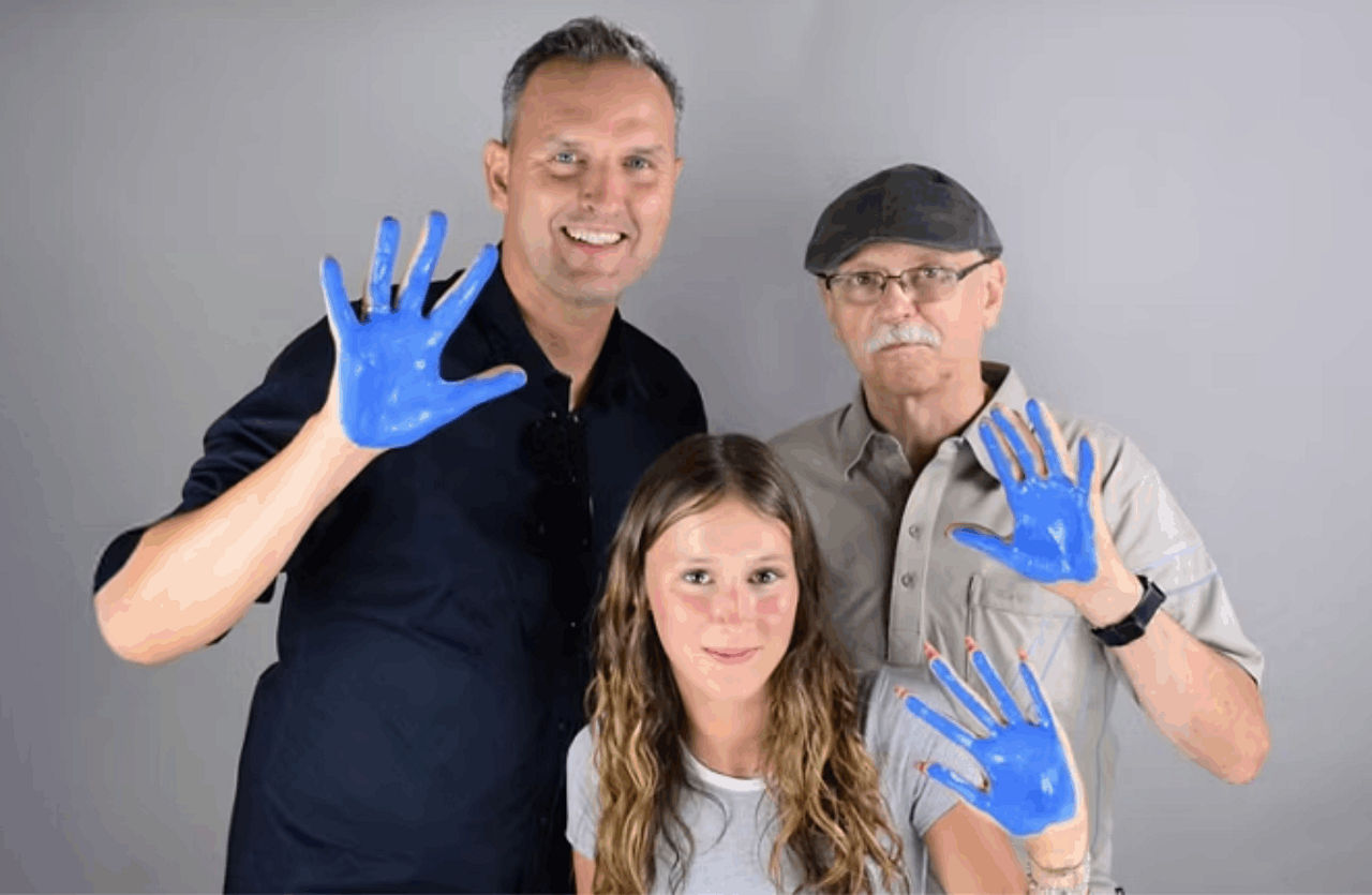Hand drauf! Das hat viele Vorteile.