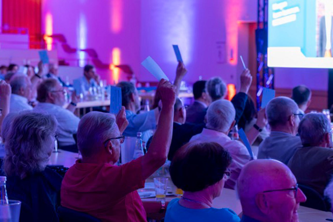 Bild von der Vertreterversammlung 2026