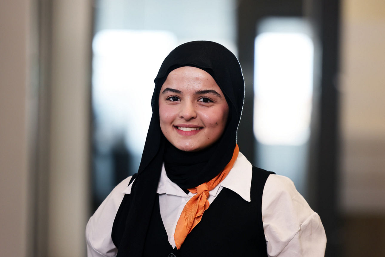 Azubi der VR-Bank Landau-Mengkofen eG