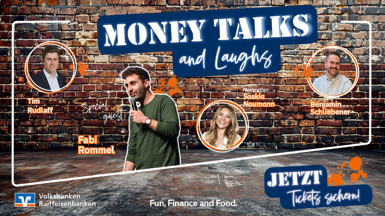 Collage Money Talks and Laughs