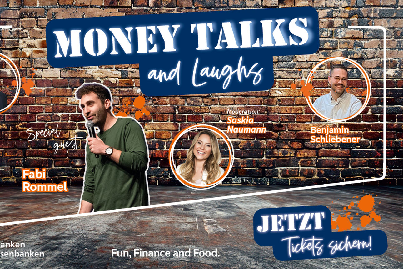 Collage Money Talks and Laughs