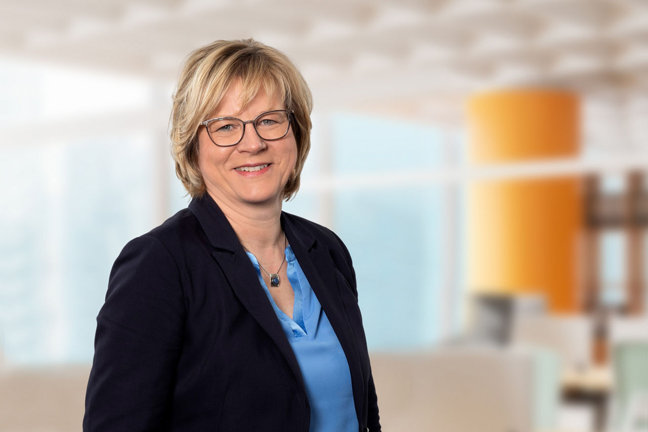Unser Foto zeigt Vorstandssekretärin Heidi Schulte