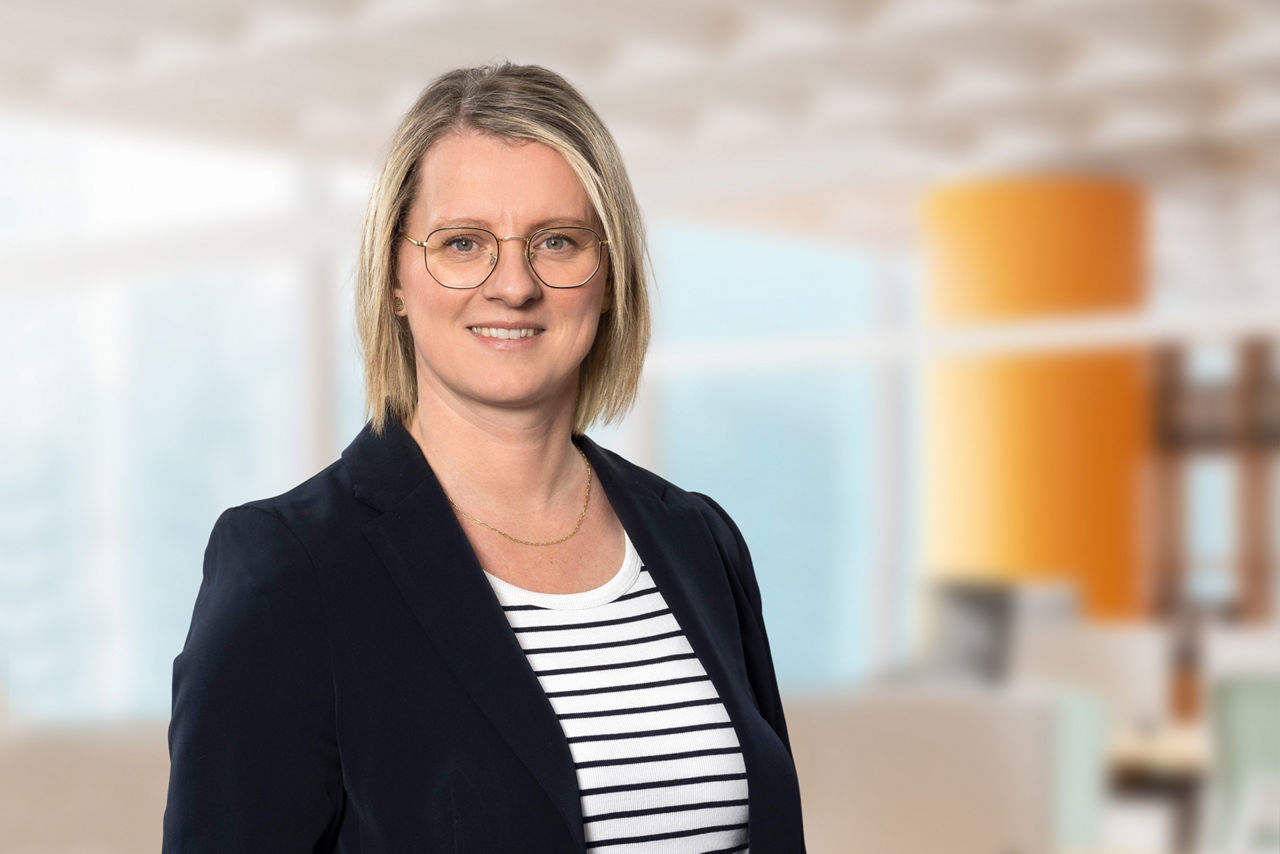 Unser Foto zeigt Mitarbeiterin Marktfolge Andrea Witting