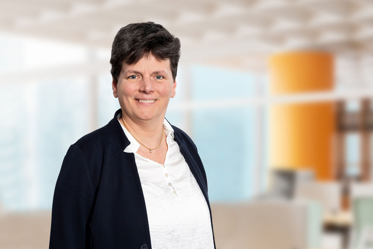 Unser Foto zeigt Mitarbeiterin Marktfolge Annette Willenborg