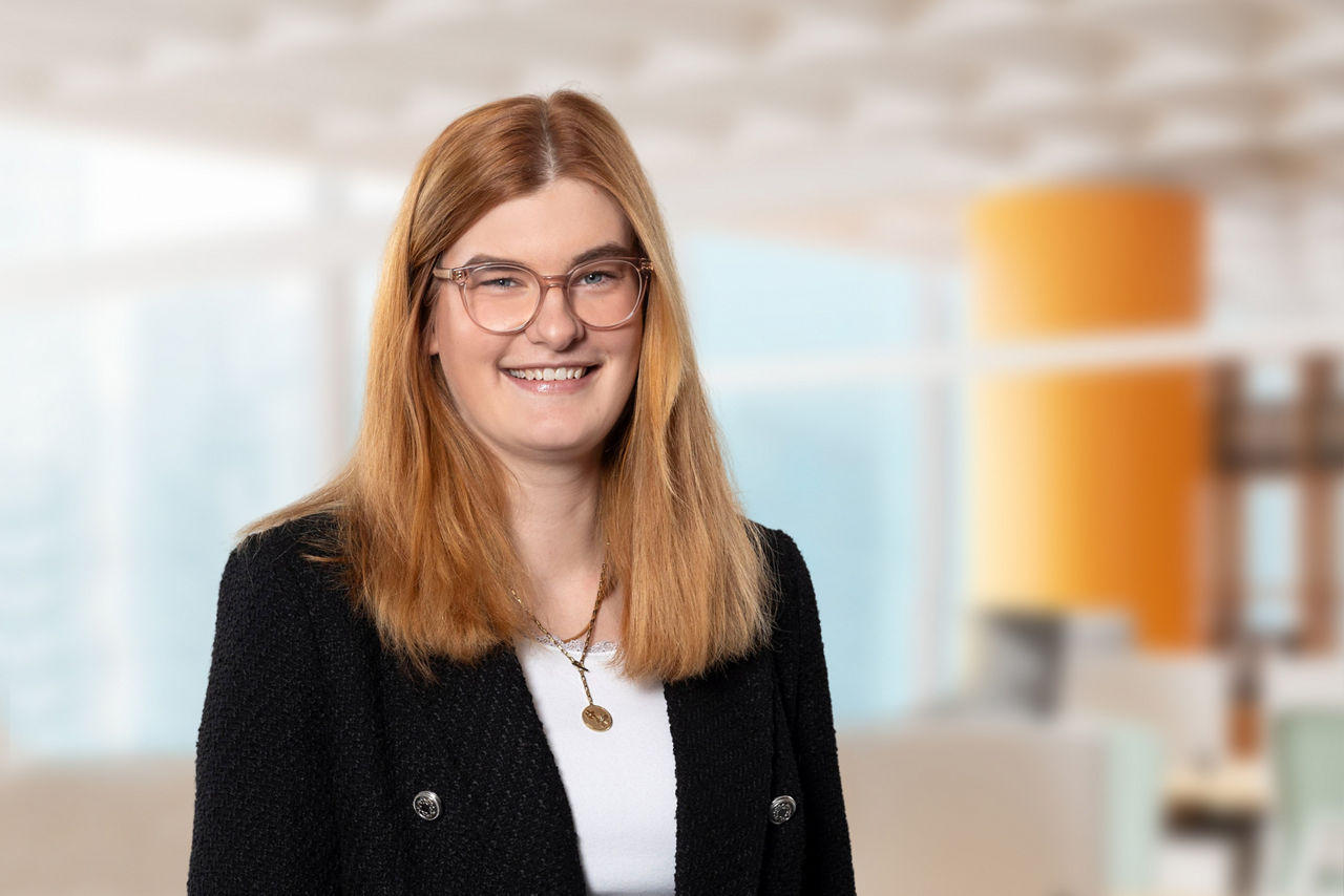 Unser Foto zeigt Außendientmitarbeiterin Sarah Hackmann