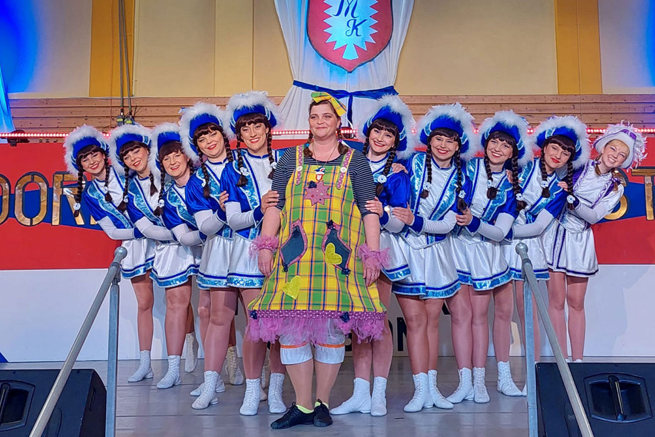 Moorreger Karnevalisten-Blaue Garde-Neue Kostüme