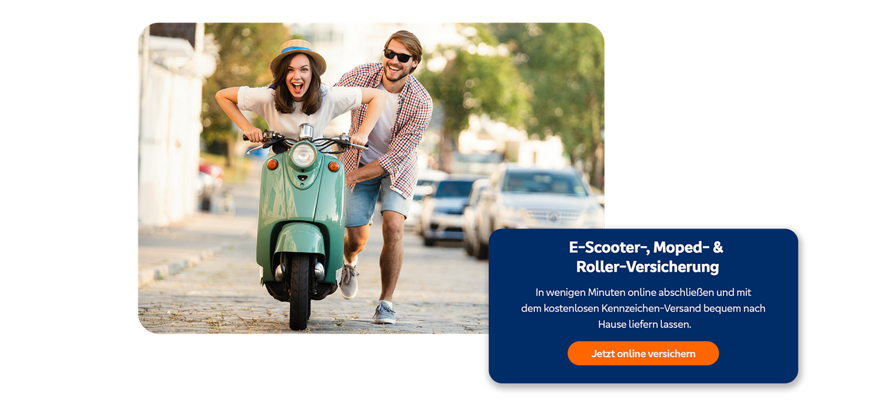 Jetzt Mopedversicherung abschließen