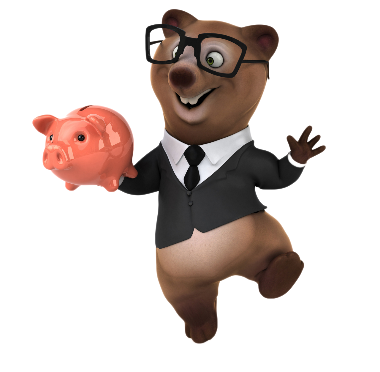 Weltspartagsmaskottchen Moritz