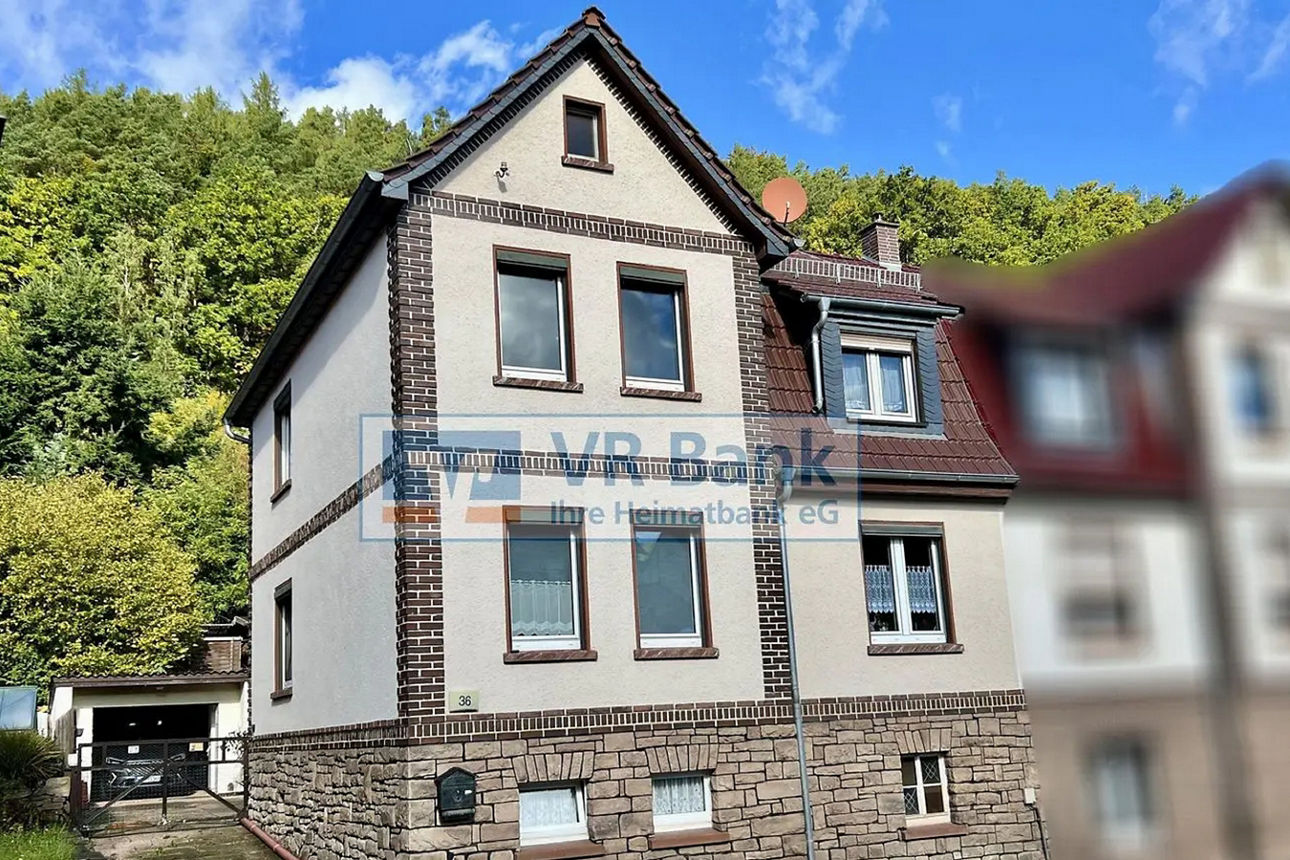 Einfamilienhaus in idyllischer Umgebung in Mosbach, Wutha-Farnroda