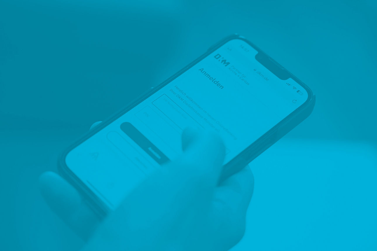 Smartphone im Onlinebanking