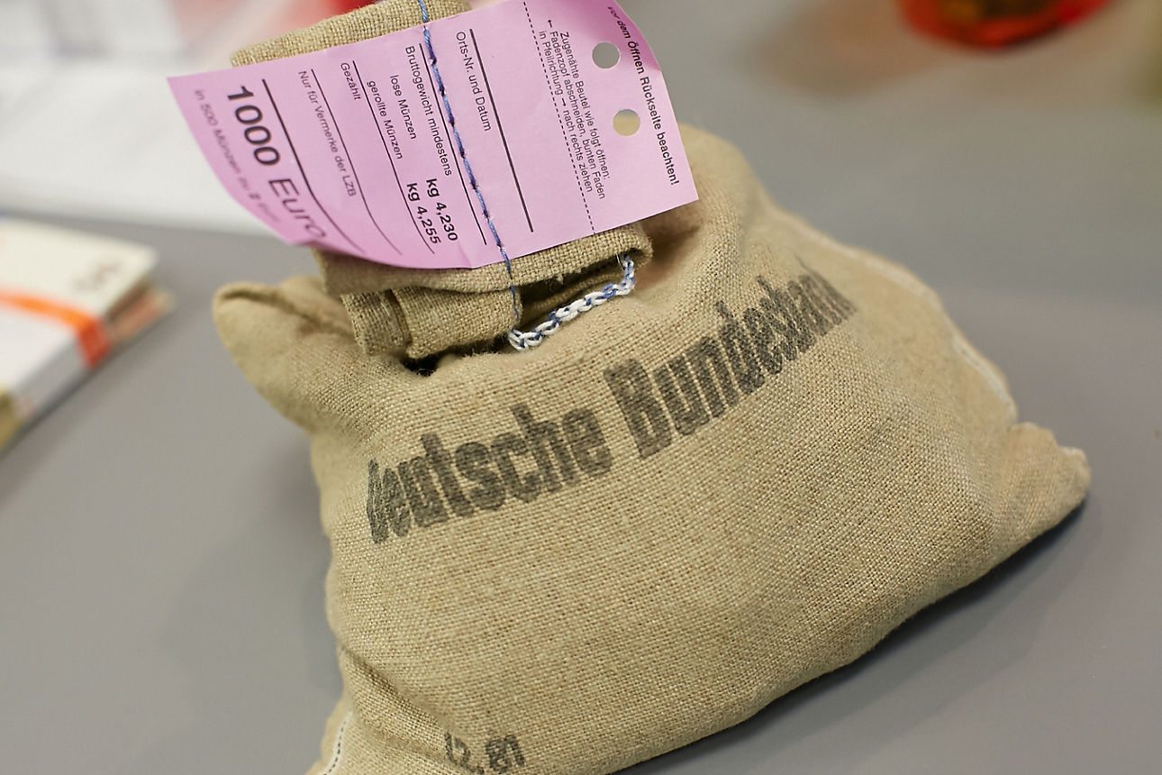 Sack mit Anleihen