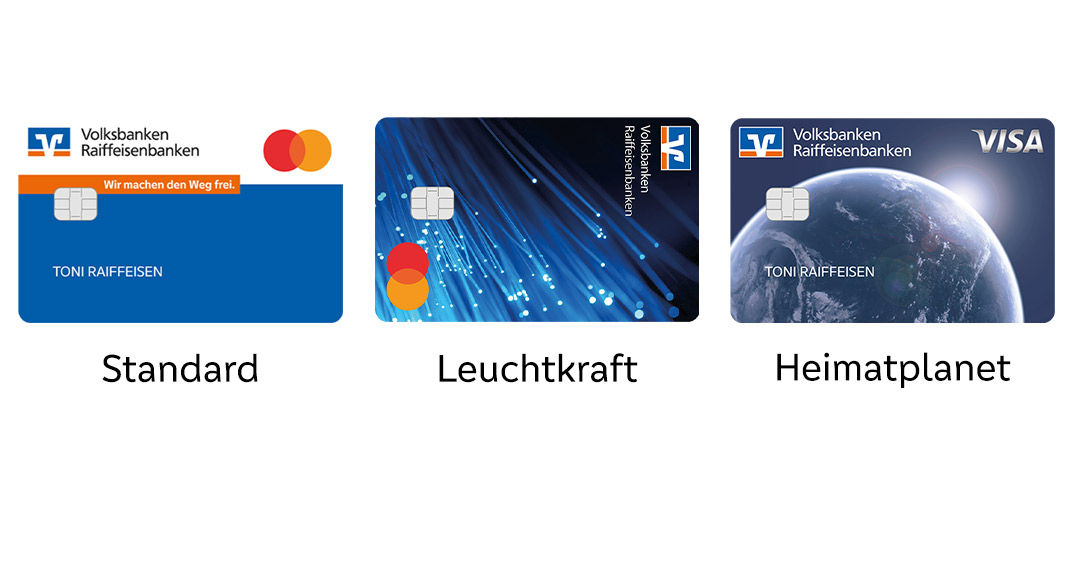 Motivauswahl Kreditkarte