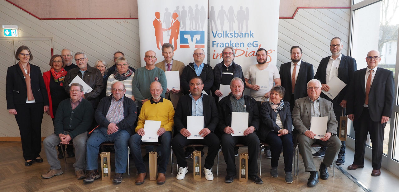 Ehrung der Mitglieder in Mudau