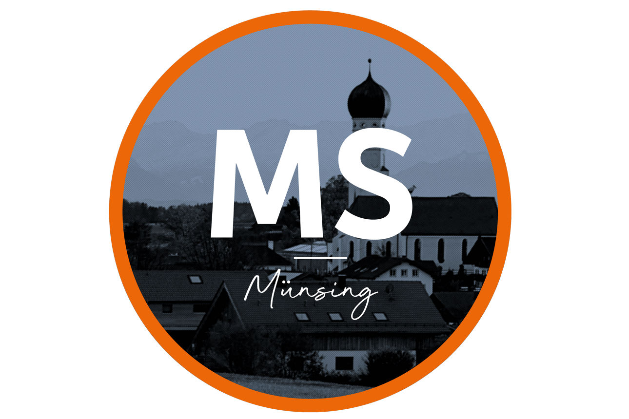 Bild von Münsing mit Schriftzug