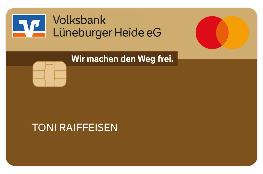 GoldCard Designbeispiel